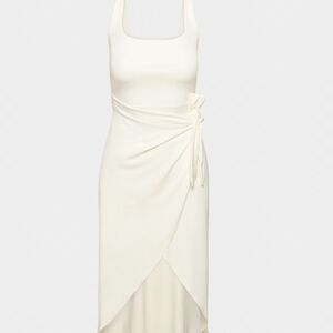 Wilfred Saturn Midi Dress - Frozen Grey, Size S